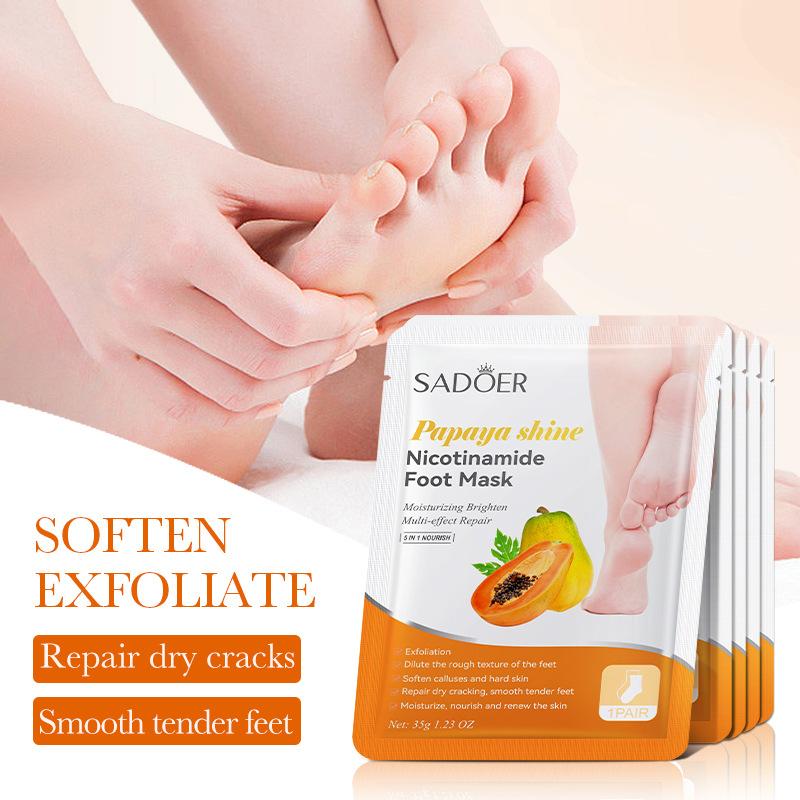 1 Pairs SADOER Fruits Foot Mas - огляд і ціна Skincare Exfoliating