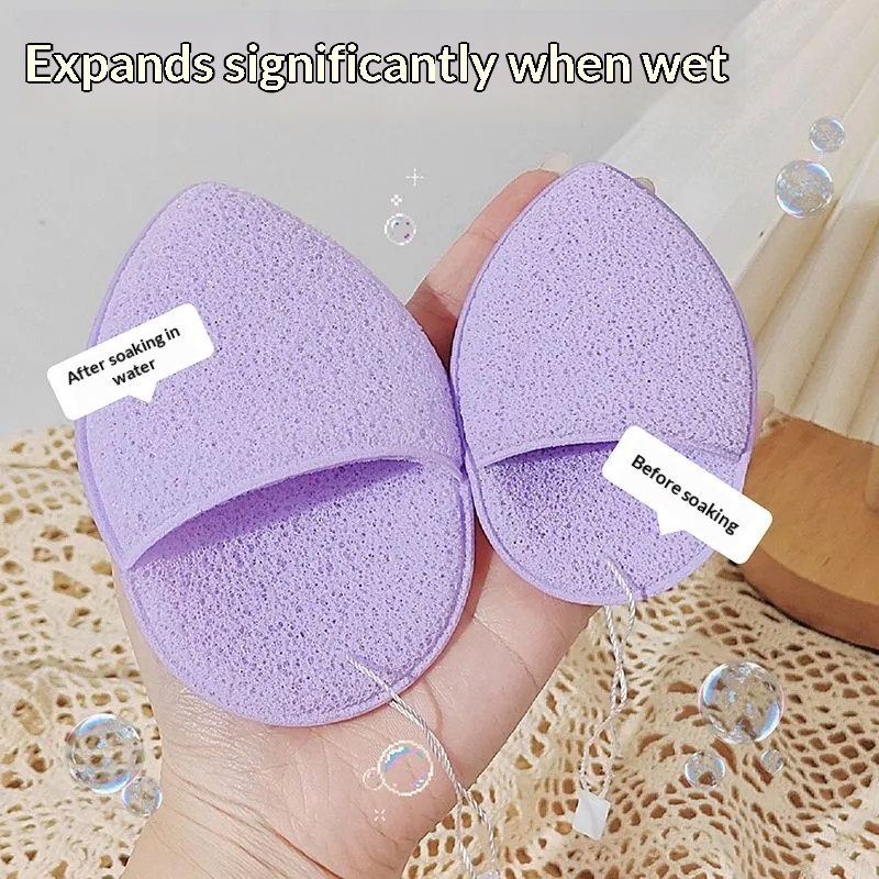 Glove Type Facial Sponge Puff  - огляд і ціна Skincare Exfoliating