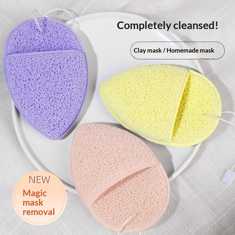 Glove Type Facial Sponge Puff  - огляд і ціна Skincare Exfoliating