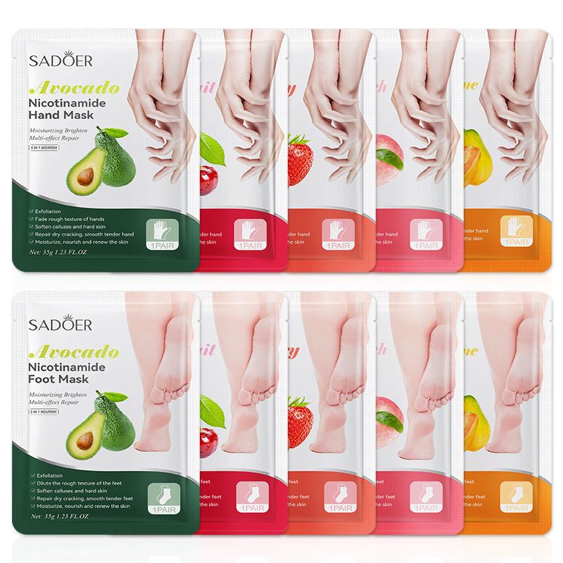 1 Pairs SADOER Fruits Foot Mas - огляд і ціна Skincare Exfoliating
