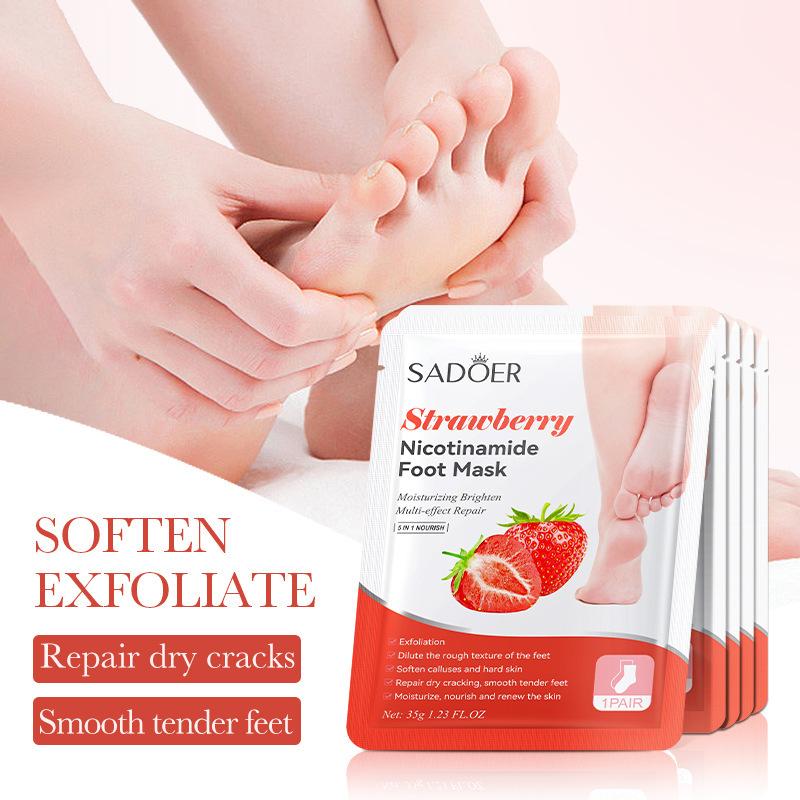 1 Pairs SADOER Fruits Foot Mas - огляд і ціна Skincare Exfoliating